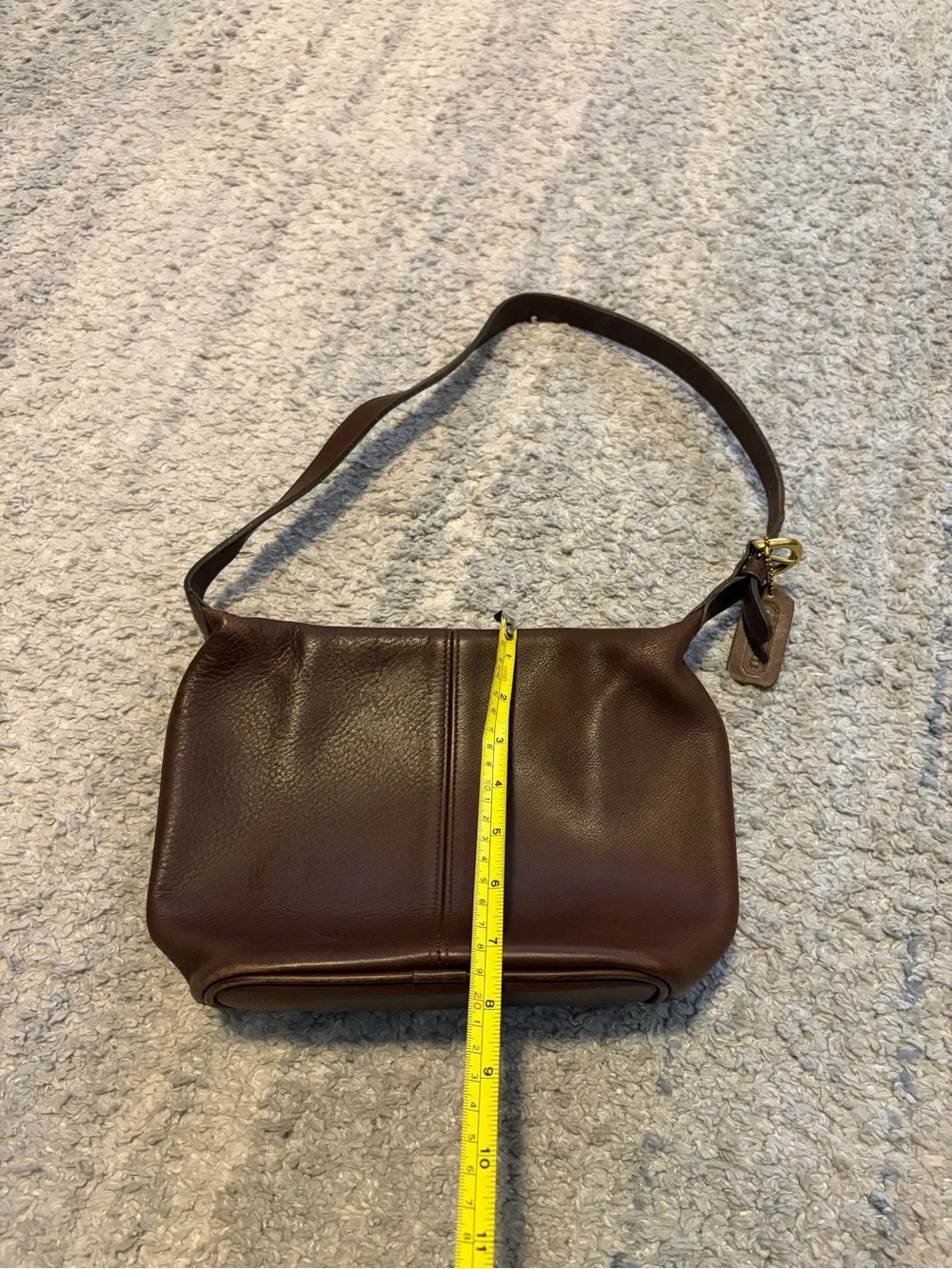 Vintage Coach Soho 4148 Leather Mini Bucket Bag - Brown